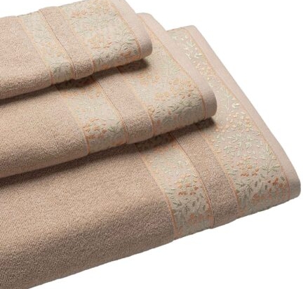 Πετσέτα BLOOM BEIGE πετσέτα-χεριών-30-x-50-εκ