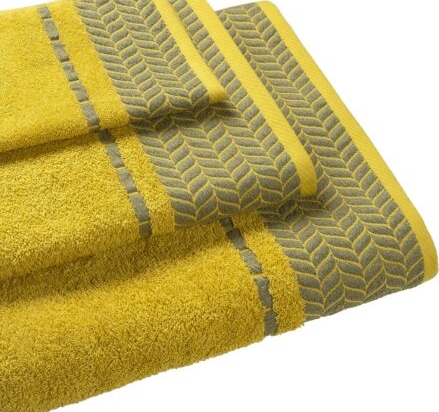 Πετσέτα FROND YELLOW πετσέτα-χεριών-30-x-50-εκ