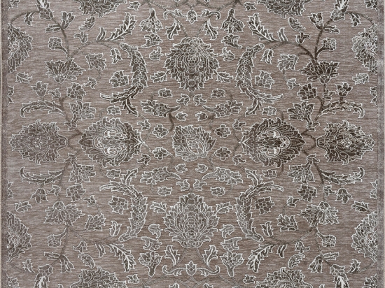 Χαλί LEAVES BEIGE στρόγγυλο-χαλί-140-εκ