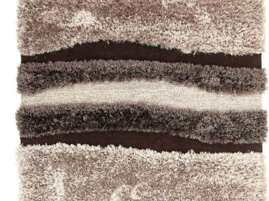 Royal  White Tie Modern Designers Rug 003 Wenge 190X290
