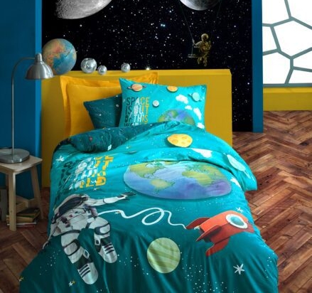 Παιδικό Σετ Πάπλωμα SPACE