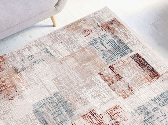 Χαλί Akropolis 425 Grey-Salmon Kayoom 160X230cm
