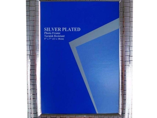 Κορνίζα 136S10-8 20x25 Silver Ankor Μέταλλο,Γυαλί