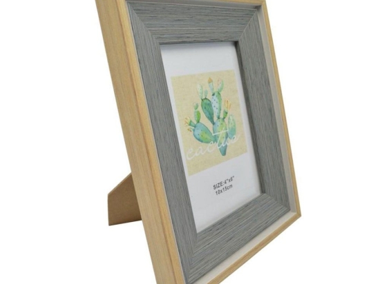 Κορνίζα F004-8 20x25 Natural-Grey Ankor Πλαστικό