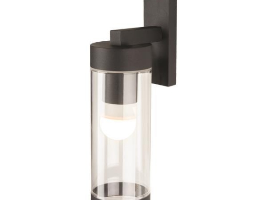 ΑΠΛΙΚΑ ΤΟΙΧΟΥ ΜΕΤΑΛΛΙΚΗ E27 76x130x291 IP44 ΜΑΥΡΗ EUROLAMP 145-20601