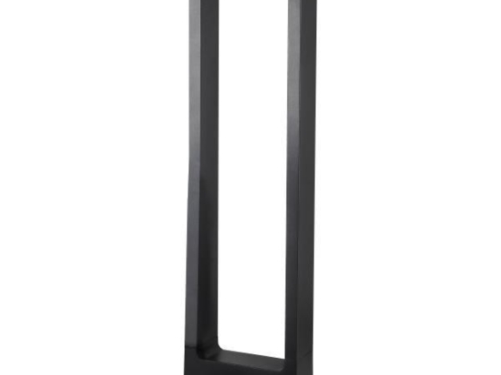 ΚΟΛΩΝΑΚΙ ΔΑΠΕΔΟΥ ΑΛΟΥΜΙΝΙΟΥ 7W 162X57X400 IP65 3000K ΜΑΥΡΟ 145-20626 | EUROLAMP
