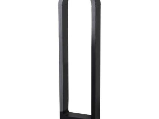 ΚΟΛΩΝΑΚΙ ΔΑΠΕΔΟΥ ΟΒΑΛ ΑΛΟΥΜΙΝΙΟΥ 7W 162X57X400 IP65 3000K ΜΑΥΡΟ 145-20628 | EUROLAMP