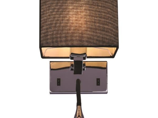 ΑΠΛΙΚΑ ΑΝΑΓΝΩΣΗΣ EUROLAMP 145-22001 "LORA" Ε27 & 3W LED 3000K PRO