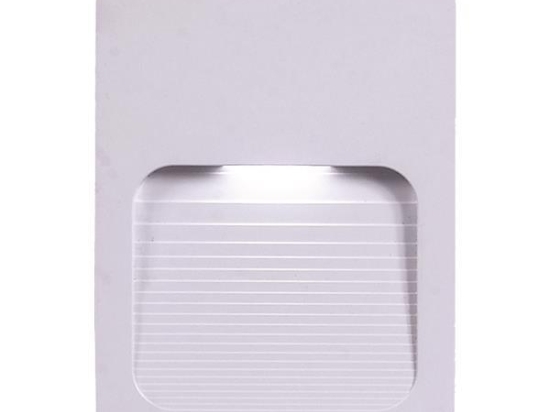 ΑΠΛΙΚΑ ΤΟΙΧΟΥ SLIM LED 2W 120x90x12 3000K IP65 ΛΕΥΚΗ EUROLAMP 145-52102