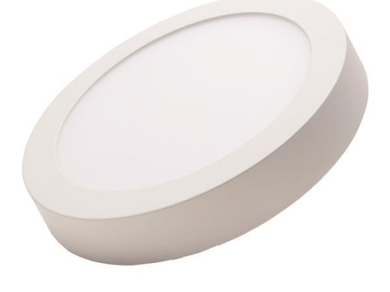 ΦΩΤΙΣΤΙΚΟ ΕΞΩΤΕΡΙΚΟ LED SLIM Φ225 24W 4000K ΛΕΥΚΟ PLUS | EUROLAMP 