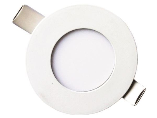 ΦΩΤΙΣΤΙΚΟ ΧΩΝΕΥΤΟ LED SLIM Φ85 3W 6500K ΛΕΥΚΟ PLUS 147-68600 | EUROLAMP