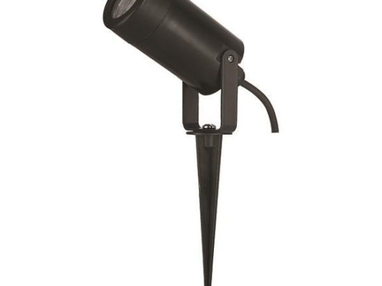ΣΠOT KHΠOY ΠΛΑΣΤΙΚΟ ΜΕ ΚΑΡΦΙ GU10 IP65 230V ΜΑΥΡΟ EUROLAMP 145-82021