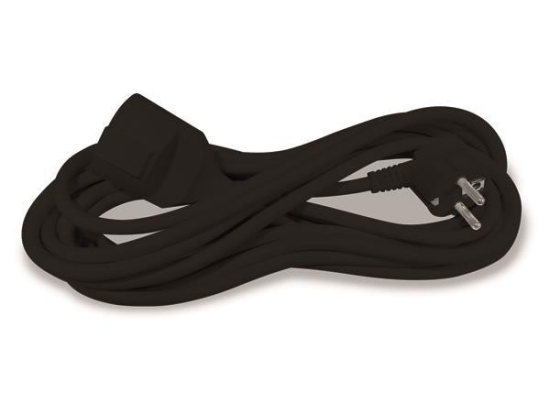 ΠΡΟΕΚΤΑΣΗ ΓΕΡΜΑΝΙΚΩΝ ΠΡΟΔΙΑΓΡΑΦΩΝ 5M 3X1.5MM ΜΕ ΠΡΟΣΤΑΣΙΑ ΕΠΑΦΩΝ ΜΑΥΡΗ 147-13012 | EUROLAMP