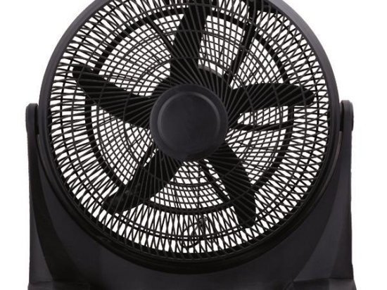 ΑΝΕΜΙΣΤΗΡΑΣ BOX FAN ΣΤΡΟΓΓΥΛΟΣ ΜΑΥΡΟΣ Φ50 90W 147-29052 | EUROLAMP