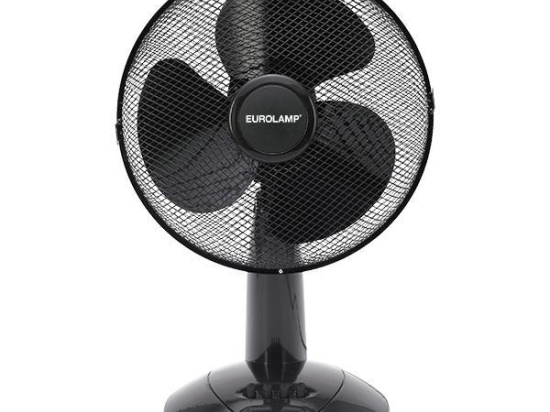ΑΝΕΜΙΣΤΗΡΑΣ ΕΠΙΤΡΑΠΕΖΙΟΣ ΜΑΥΡΟΣ Φ40 55W 147-29054 | EUROLAMP