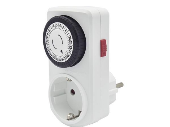 XPONΟΔΙΑΚΟΠTHΣ ΠPIZAΣ 24ΩPEΣ 16A 220-240V ΜΕ ΠΑΙΔΙΚΗ ΠΡΟΣΤΑΣΙΑ - EUROLAMP