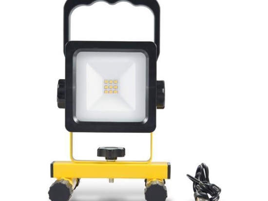 ΠΡΟΒΟΛΕΑΣ ΕΠΑΝΑΦΟΡΤΙΖΟΜΕΝΟΣ LED COB 10W IP65 4000K - EUROLAMP - Ουδέτερο Λευκό 4000Κ