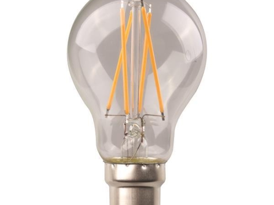 ΛΑΜΠΑ LED ΚΟΙΝΗ CROSSED FILAMENT 9W B22 3000K 220-240V CLEAR 147-78062 |  EUROLAMP