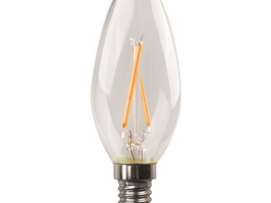 ΛΑΜΠΑ LED ΚΕΡΙ CROSSED FILAMENT 2.5W E14 4000K 220-240V 147-78110 | EUROLAMP