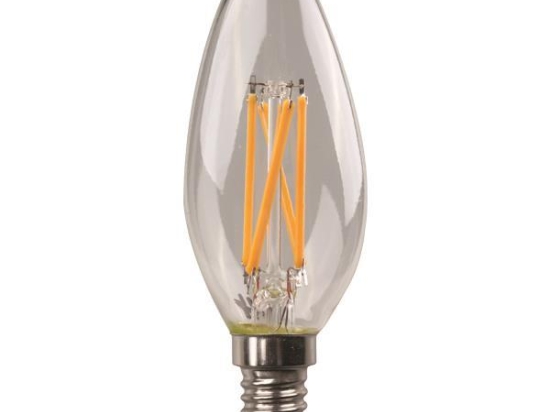 ΛΑΜΠΑ LED ΚΕΡΙ CROSSED FILAMENT 4.5W E14 3000K 220-240V 147-78121 | EUROLAMP