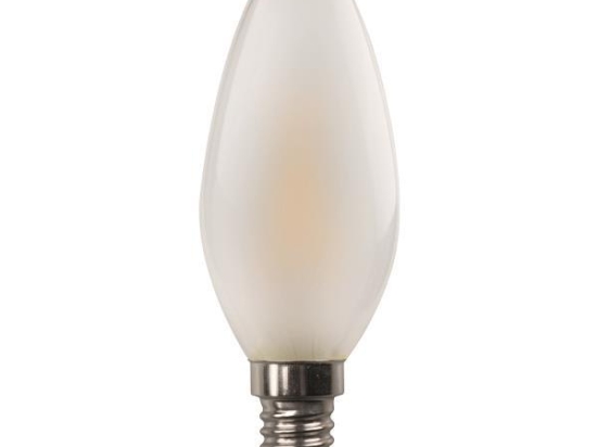 ΛΑΜΠΑ LED ΜINION CROSSED FILAMENT 4.5W FROST | EUROLAMP - Θερμό Λευκό 3000Κ