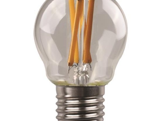 ΛΑΜΠΑ LED ΣΦΑΙΡΙΚΗ CROSSED FILAMENT 4.5W E27 3000K 220-240V 147-78261 | EUROLAMP