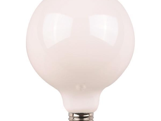 ΛΑΜΠΑ LED ΓΛΟΜΠΟΣ G120 CROSSED FILAMENT 11W 4000K E27 MILKY 147-78442 | EUROLAMP