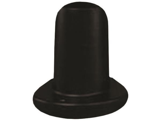 ΚΟΛΩΝΑΚΙ ΔΑΠΕΔΟΥ ΠΛΑΣΤΙΚΟ Φ60 12ΕΚ. IP65 ΜΑΥΡΟ 153-55313 | EUROLAMP