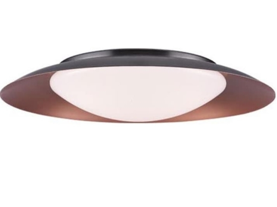 ΦΩΤΙΣΤΙΚΟ ΟΡΟΦΗΣ LED 28W ΜΑΥΡΟ/ΧΑΛΚΟΣ Ø50 - 1959  | ZAMBELIS