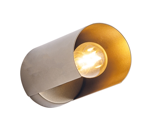 ΑΠΛΙΚΑ ΦΩΤΙΣΤΙΚΟ ΤΟΙΧΟΥ LED E14 40W ΜΠΡΟΝΖΕ 22188 | ZAMBELIS LIGHTS