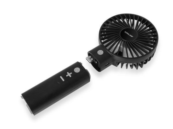 ΑΝΕΜΙΣΤΗΡΑΣ ΧΕΙΡΟΣ 4 ΣΕ 1 POWER BANK, ΗΧΕΙΟ BLUETOOTH, ΦΑΚΟΣ ΕΠΑΝΑΦΟΡΤΙΖΟΜΕΝΟΣ Φ10 ΜΑΥΡΟΣ 300-20521 | EUROLAMP