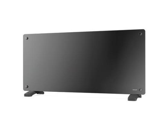 ΘΕΡΜΑΝΤΙΚΟ ΠΑΝΕΛ ΓΥΑΛΙΝΟ ΜΑΥΡΟ 2000W 300-41601 - EUROLAMP