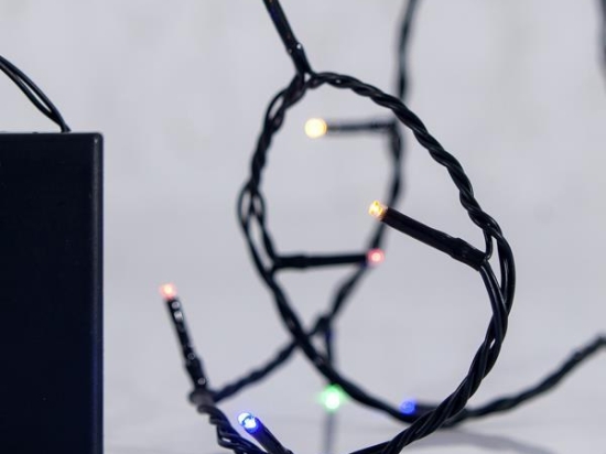 ΣΕΙΡΑ ΜΠΑΤΑΡΙΑΣ 20 LED 8 ΠΡΟΓΡΑΜΜΑΤΑ ΧΡΩΜΑΤΙΣΤΟ LED IP44-600-11244 | MAGIC CHRISTMAS
