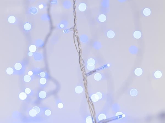 ΣΕΙΡΑ 100 ΛΑΜΠΑΚΙΑ LED 3MM AΝΑ 5CM ΜΠΛΕ LED ΙΡ44 - 600-11322 | MAGIC CHRISTMAS
