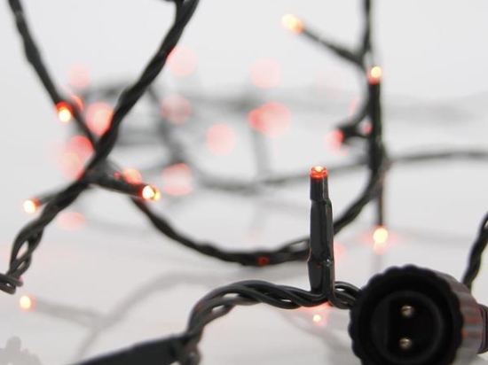 ΣΕΙΡΑ 100 ΛΑΜΠΑΚΙΑ LED 3MM AΝΑ 5CM ΚΟΚΚΙΝΑ LED ΙΡ44 - 600-11333 | MAGIC CHRISTMAS