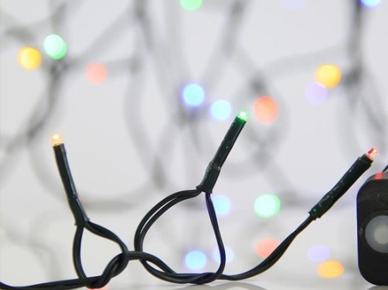 ΣΕΙΡΑ 300 LED 3MM AΝΑ 5CM 31V ΜΕ ΠΡΟΓΡΑΜΜΑ ΠΡΑΣΙΝΟ ΚΑΛΩΔΙΟ ΠΟΛΥΧΡΩΜΟ LED ΙΡ44 - 600-11542 | MAGIC CHRISTMAS