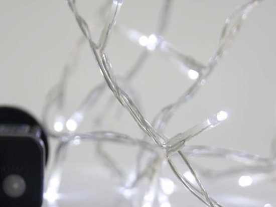 ΣΕΙΡΑ 240 LED 3MM AΝΑ 5CM 31V ΜΕ ΠΡΟΓΡΑΜΜΑ ΔΙΑΦΑΝΟ ΚΑΛΩΔΙΟ ΨΥΧΡΟ ΛΕΥΚΟ LED ΙΡ44 - 600-11580 | MAGIC CHRISTMAS