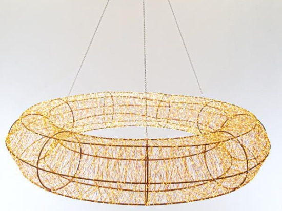 ΣΤΕΦΑΝΙ ΦΩΤΙΖΟΜΕΝΟ 16800 ΘΕΡΜΑ LED 120cm IP44 600-22431 | MAGIC CHRISTMAS