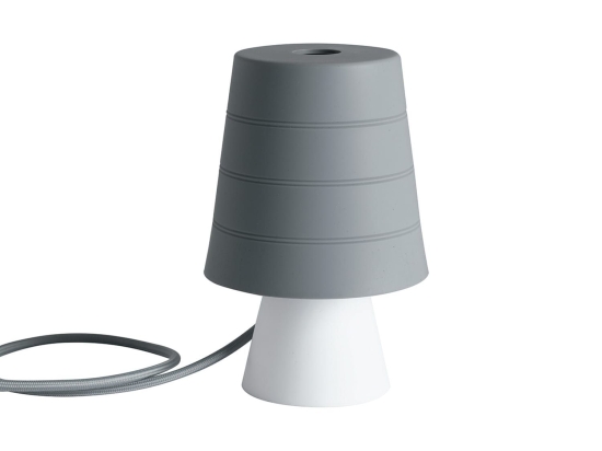 Φωτιστικό Επιτραπέζιο Drum Grey 8031440356770