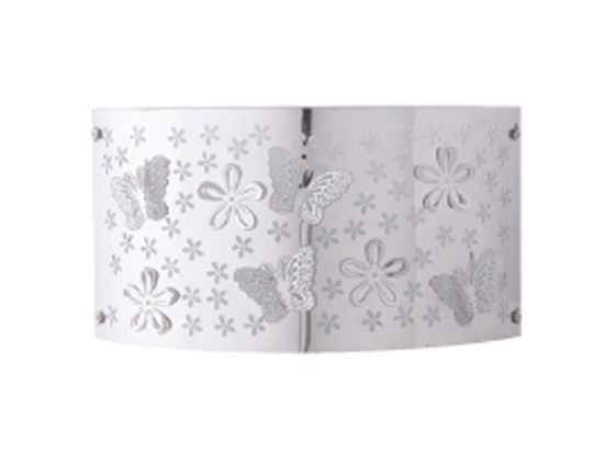 Φωτιστικό Τοίχου Butterfly I-BUTTERFLY/AP Silver Μέταλλο