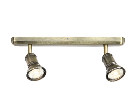 Φωτιστικό Οροφής Spot Luminaires SU282PBR Bronze Μέταλλο