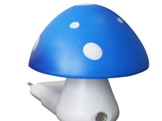 Λαμπάκι Νυχτός 846LED4SB Blue Πλαστικό