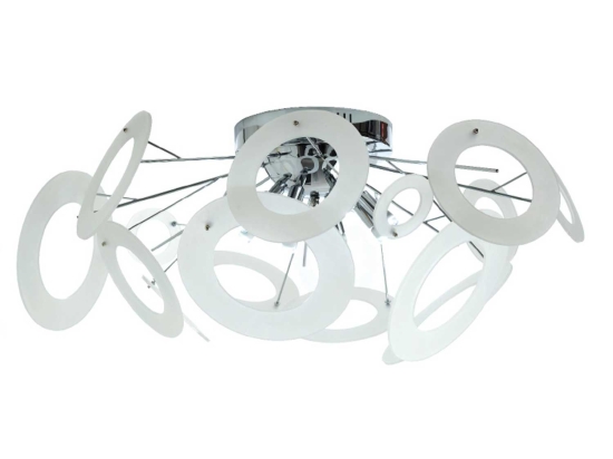 Φωτιστικό Οροφής Avantgarde W26828 Chrome Μέταλλο