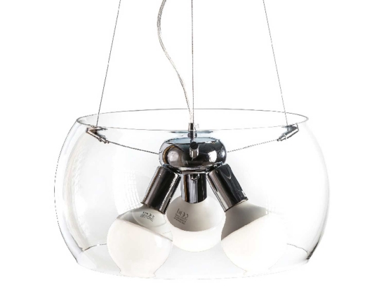 Φωτιστικό Οροφής Style CX1009P40CL Clear Γυαλί