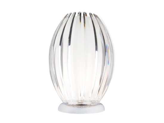 Φωτιστικό Επιτραπέζιο Acrylic & Silicon SF8574 Clear Μέταλλο,Ακρυλικό