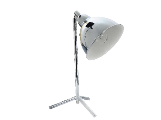 Φωτιστικό Επιτραπέζιο Table & Floor Luminairies TNK75093CR1T Silver Μέταλλο