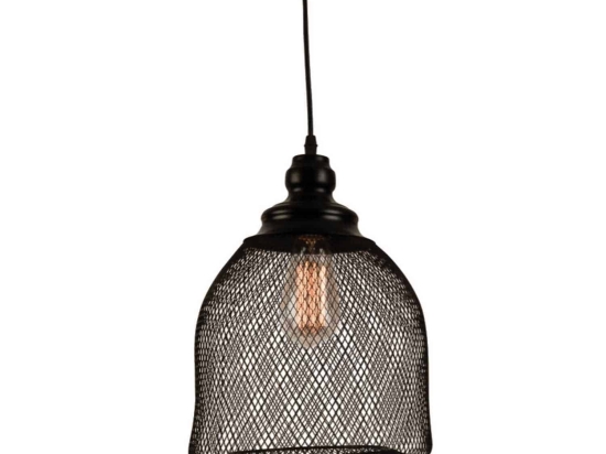 Φωτιστικό Οροφής 1505 Black Μέταλλο