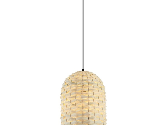 Φωτιστικό Οροφής Μονόφωτο 20152 1xE27 Max 35W Bamboo Natural Bamboo