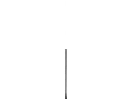 Φωτιστικό Οροφής 20142 Led 3000K 7W Φ3,2cm Η 60cm Black Matt Αλουμίνιο