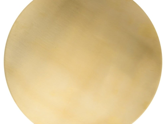 Φωτιστικό Τοίχου - Απλίκα 20350 Led 3000K 10W Brushed Brass Μέταλλο,Ακρυλικό
